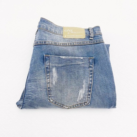 One by One Teaspoon Awesome Baggies Low Waist SZ32 - Picture 7 of 9